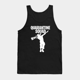 Quarantine squad dab dabbing gamer sneeze in elbow Tank Top